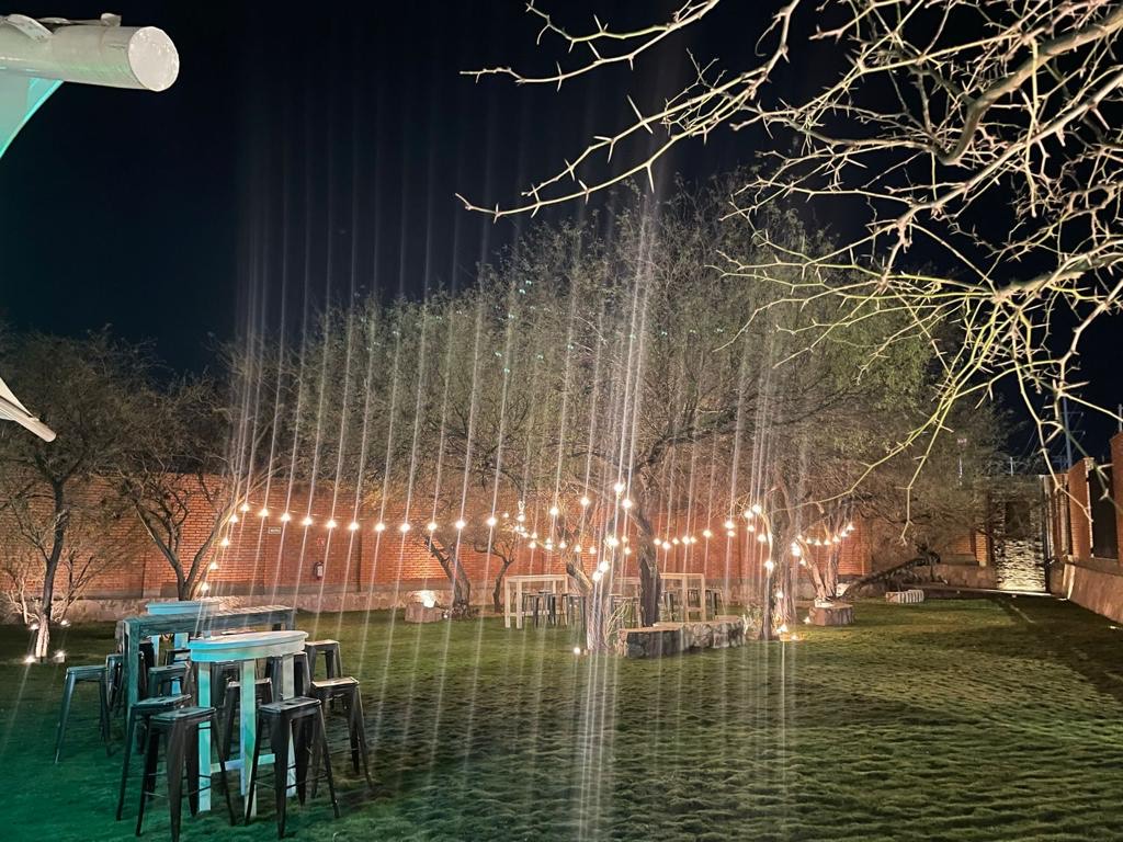 Jardín para eventos